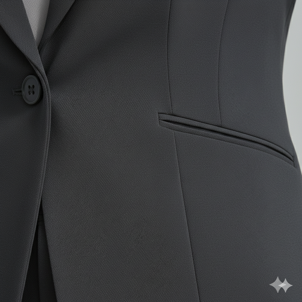 Damen Hosenanzug Elegant | Business Blazer & Hose Slim Fit