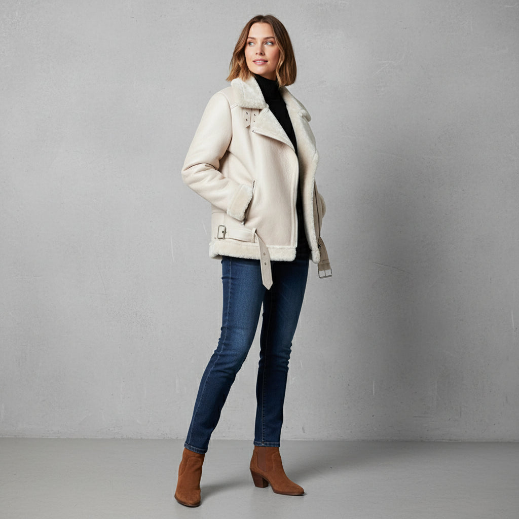 Variant Image - Shearling-Beige - #C19A6B