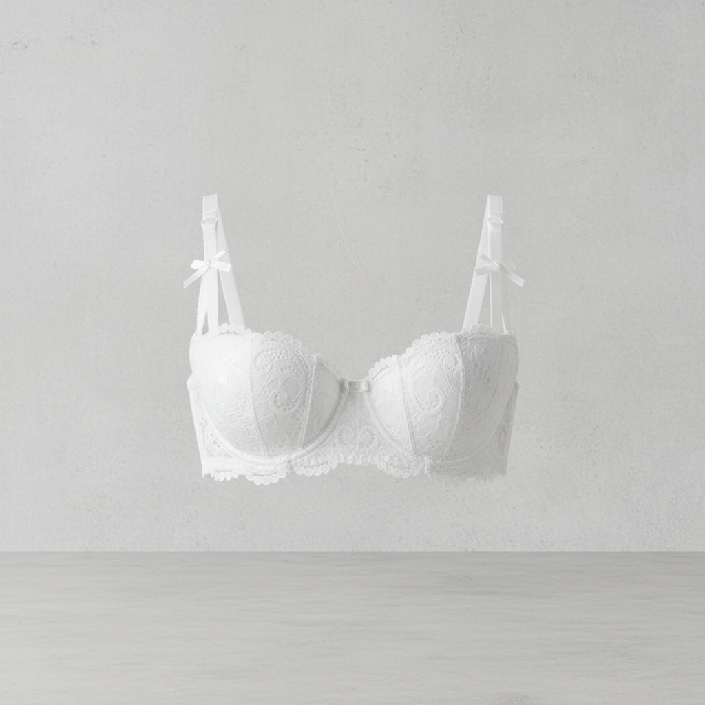 Variant Image - White - single bra