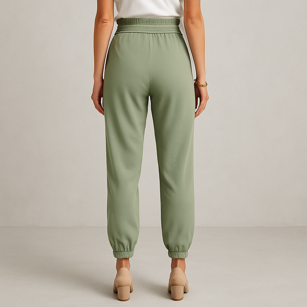Damen Paperbag Hose High Waist | Leicht & Elegant für Büro & Freizeit