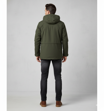 Herren Winterparka mit Kapuze | Winddicht & Warm