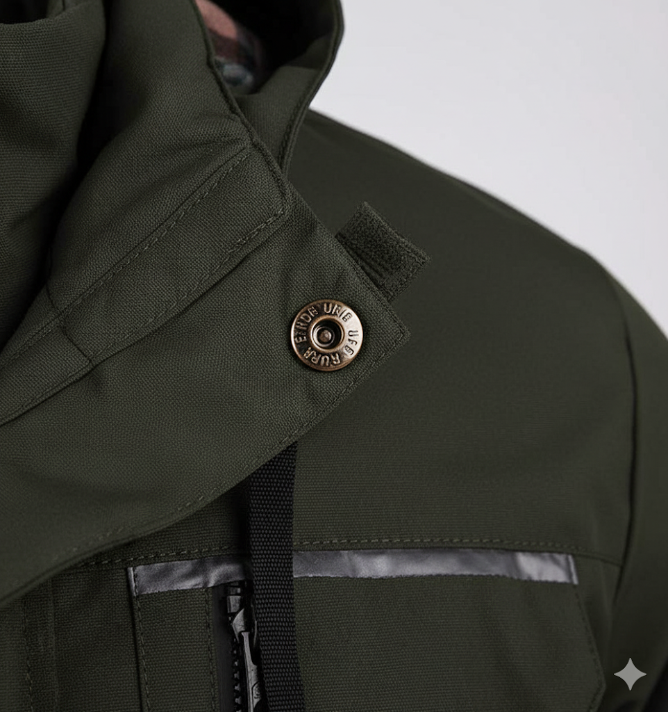 Herren Winterparka mit Kapuze | Winddicht & Warm