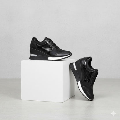 Damen Sneaker mit Keilabsatz | Bequem & Atmungsaktiv