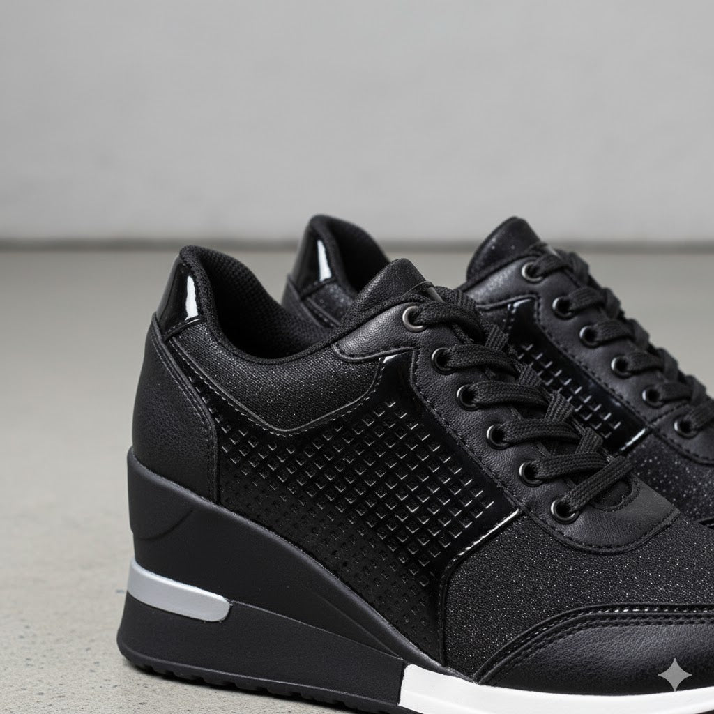Damen Sneaker mit Keilabsatz | Bequem & Atmungsaktiv