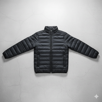 Leichte Herren Steppjacke mit Stehkragen | Übergang | Atmungsaktiv