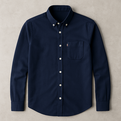 Herren Slim Fit Businesshemd | Atmungsaktiv & Herbst