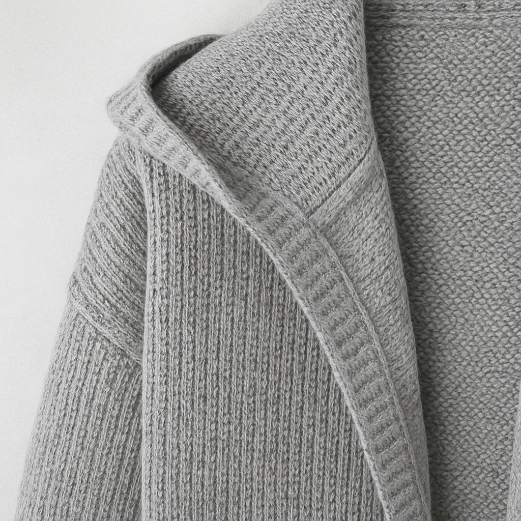Damen Strickjacke mit Kapuze | Lässig & Übergang