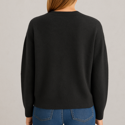 Damen Strickjacke mit V-Ausschnitt | Herbst & Übergang