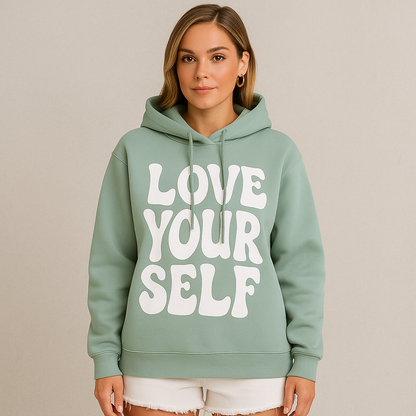 Damen Hoodie mit Statement Print | Lässig & Modern