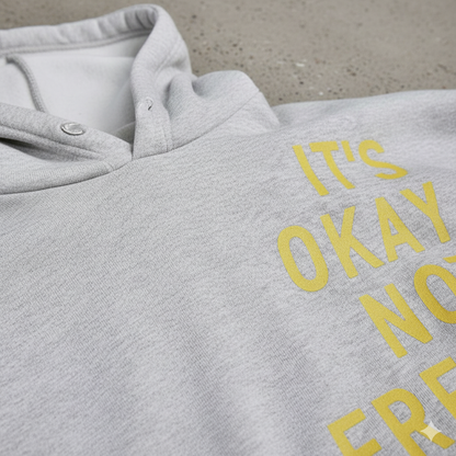 Moderner Damen Hoodie mit Statement