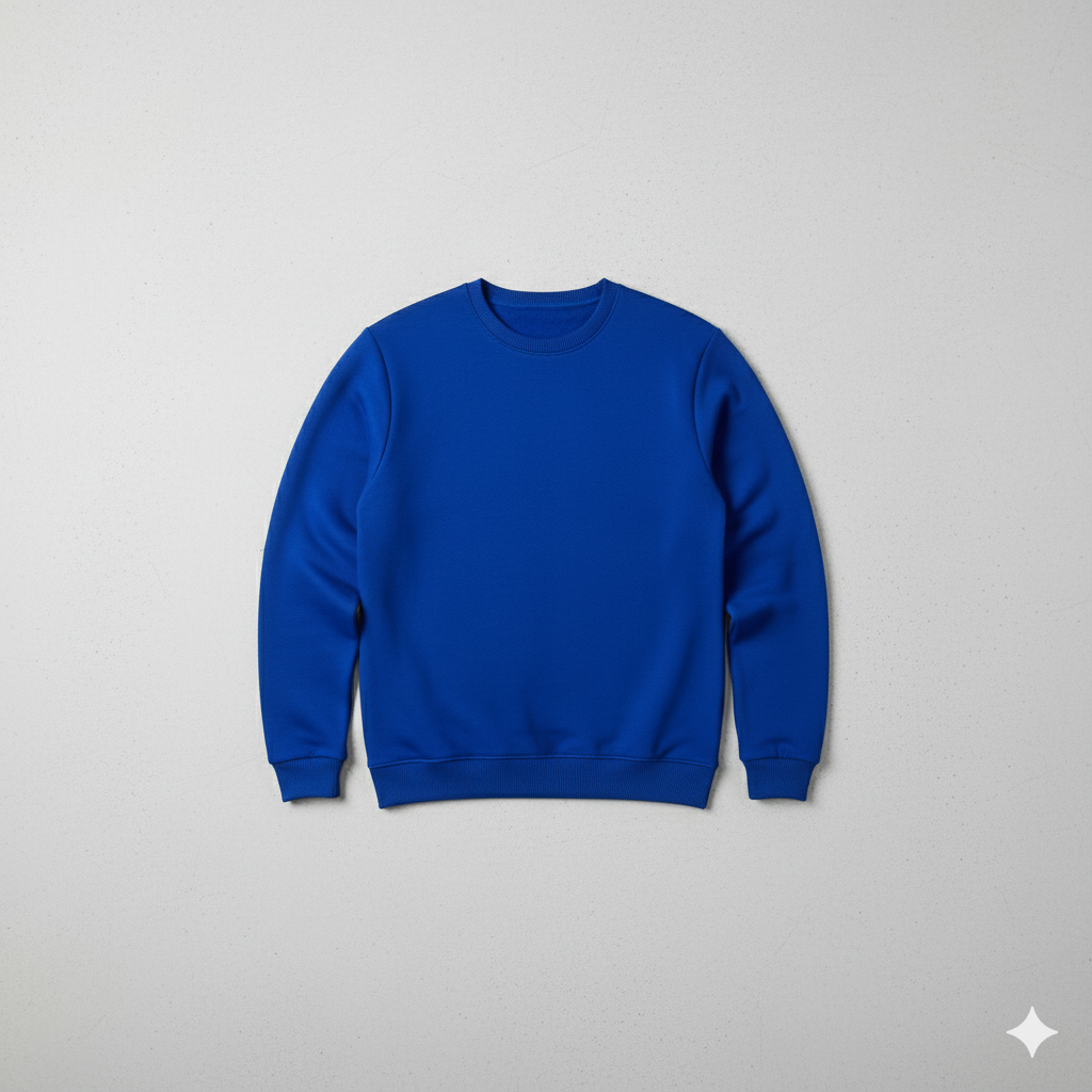 Herren Sweatshirt mit Rundhalsausschnitt