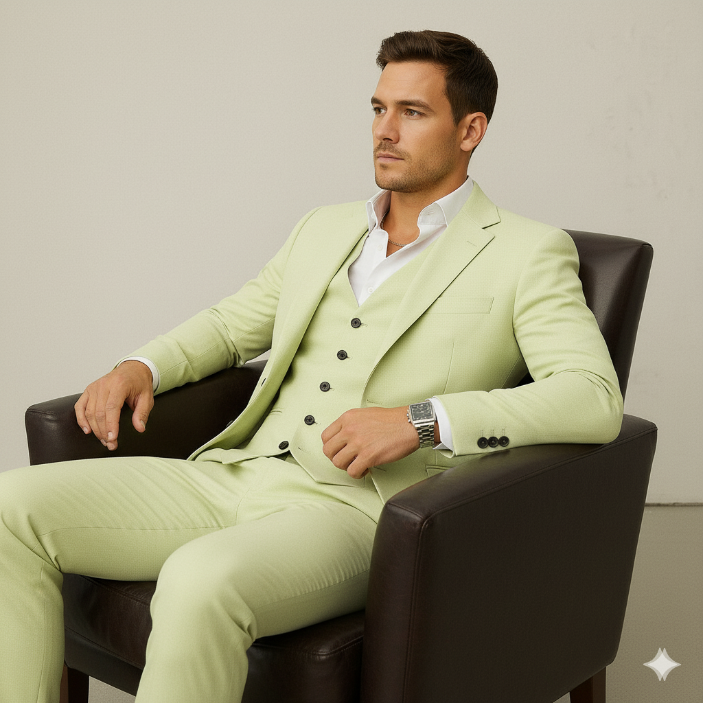 Leichter Herrenanzug aus Leinen | Herbst & Business