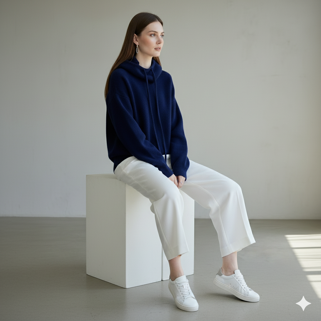 Weicher Damen Kapuzenpullover