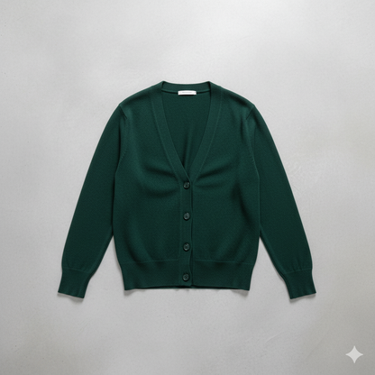 Damen Strickjacke mit V-Ausschnitt | Herbst & Übergang