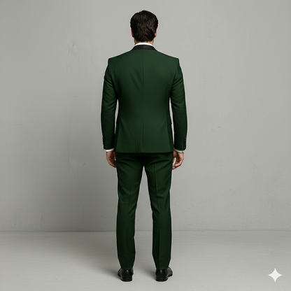 Herren 3-teiliger Anzug Slim Fit | Business Hochzeit Smoking