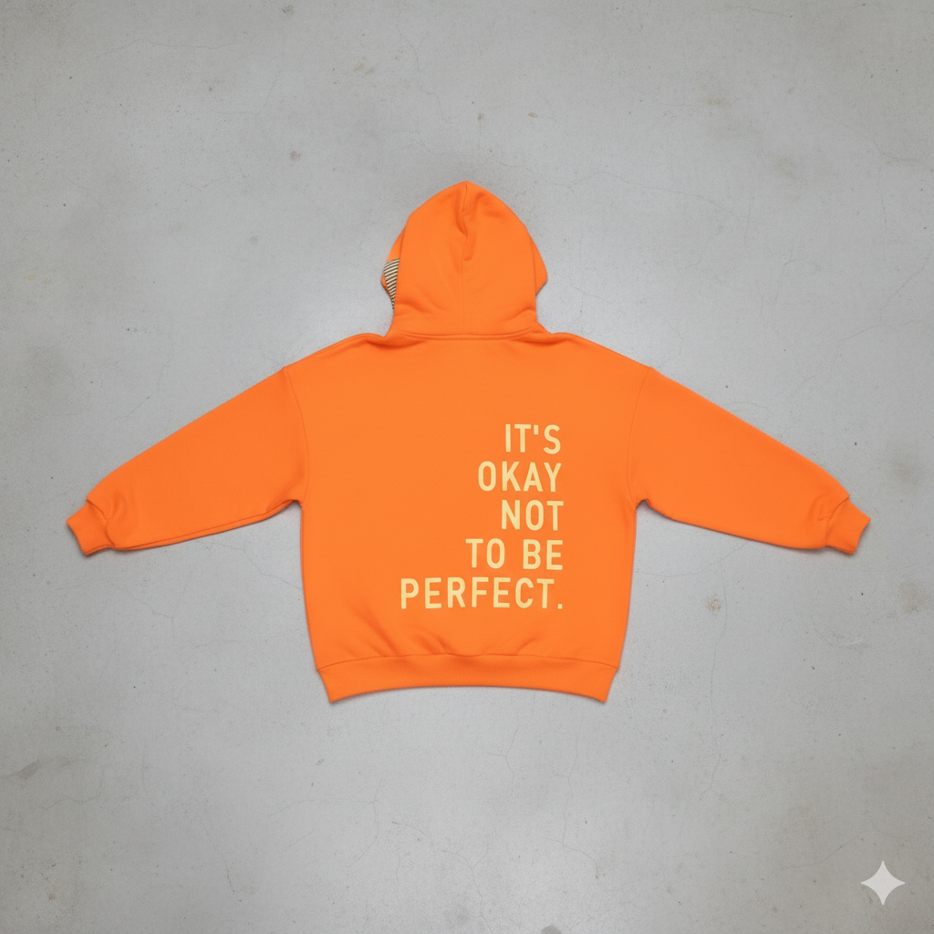 Moderner Damen Hoodie mit Statement