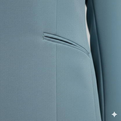 Damen Hosenanzug Elegant | Business Blazer & Hose Slim Fit