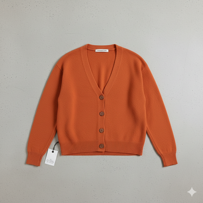 Damen Strickjacke mit V-Ausschnitt | Herbst & Übergang