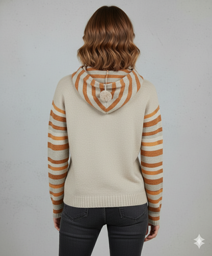 Weicher Damen Hoodie mit Tierprint