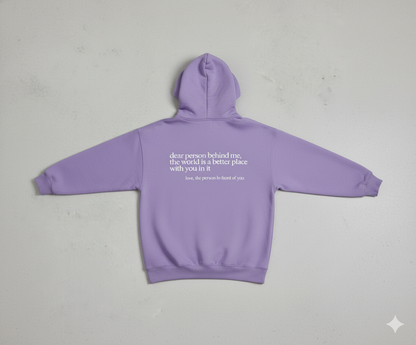 Lässiger Damen Hoodie mit Rückendruck