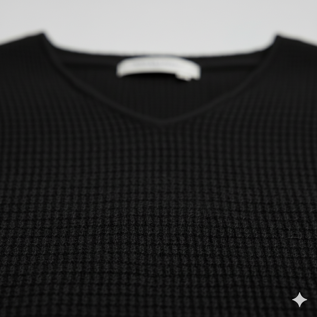 Lässiger Damen Strickpullover mit V-Ausschnitt | Freizeit | Herbst