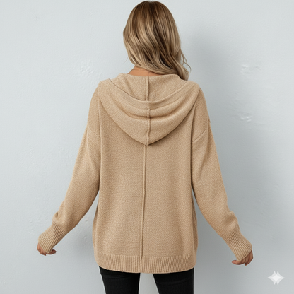 Lässiger Damen Strickjacke mit Knopfleiste | Herbst Winter