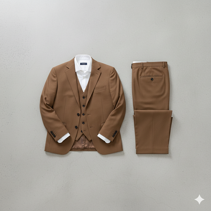 Leichter Herrenanzug aus Leinen | Herbst & Business