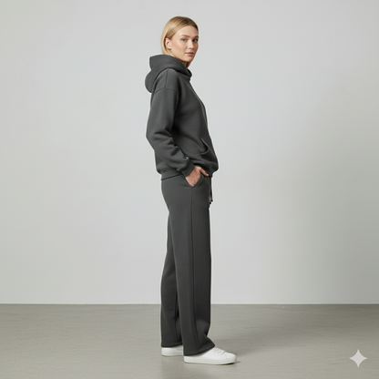 Kuscheliges Damen Set mit Hoodie & Hose