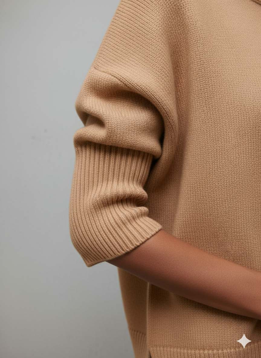 Kuscheliger Damenpullover mit Rollkragen | Warm für Herbst/Winter