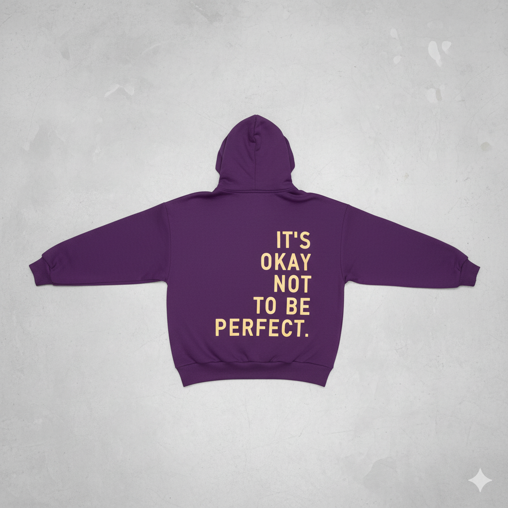 Moderner Damen Hoodie mit Statement