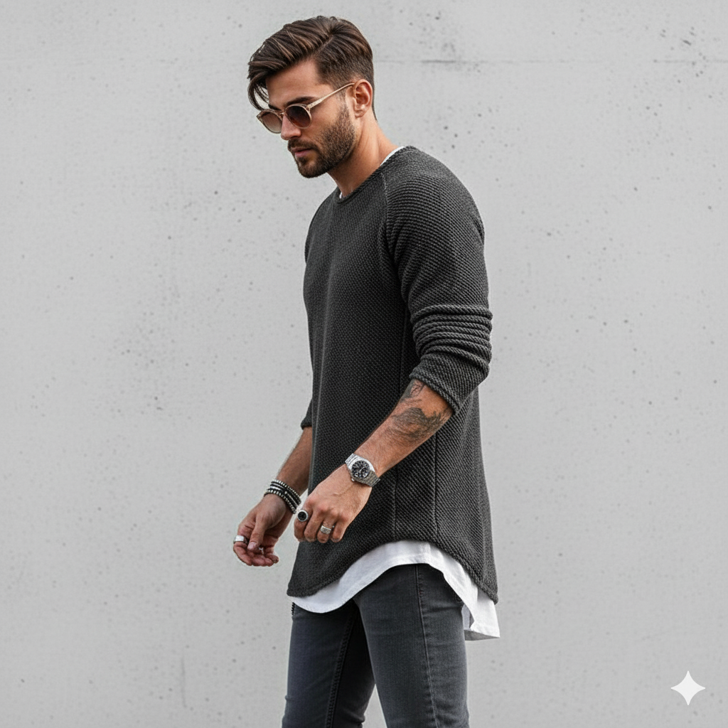 Lässiger Herren Sweater | Bequem & Stylisch | Freizeit