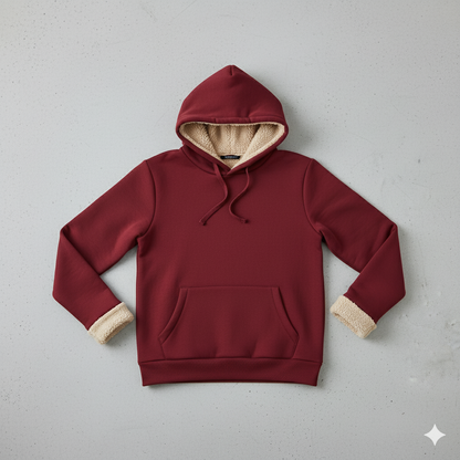 Kuscheliger Damen Hoodie mit Teddyfutter