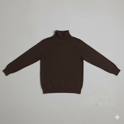 Herren Strickpullover mit Rollkragen | Warm & Elegant | Winter