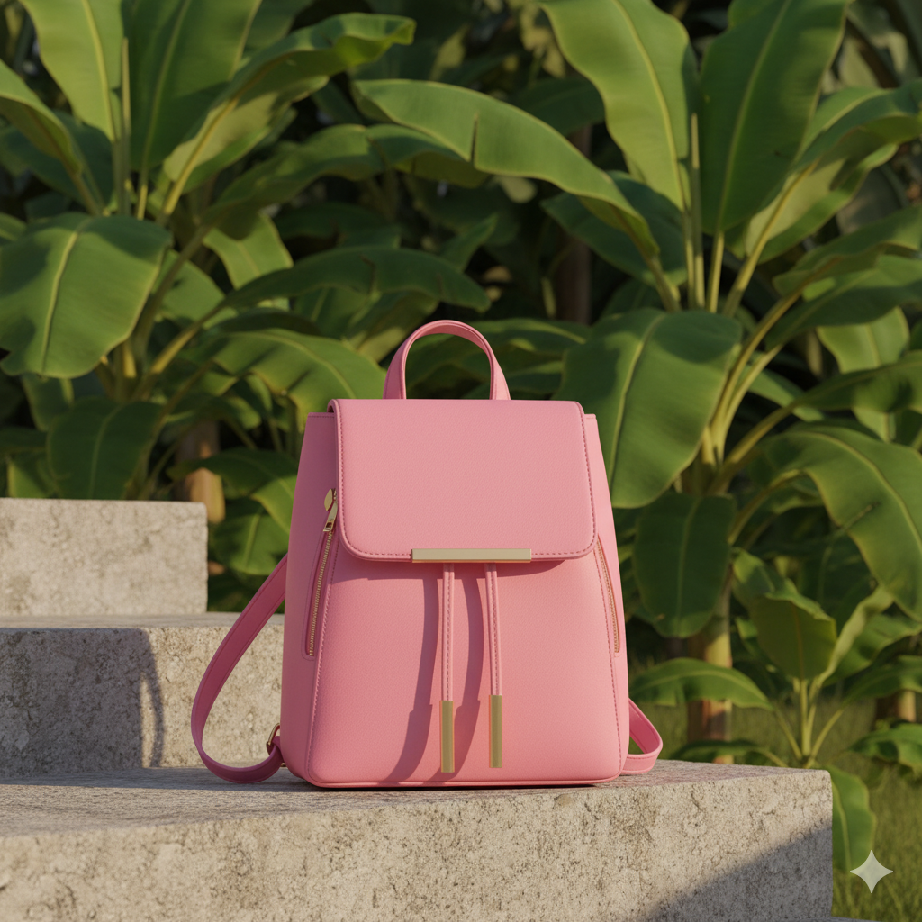 Damen Rucksack aus Kunstleder | Elegant & Praktisch