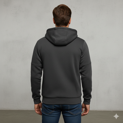 Fleecejacke für Herren mit Kapuze | Warm & Bequem | Herbst