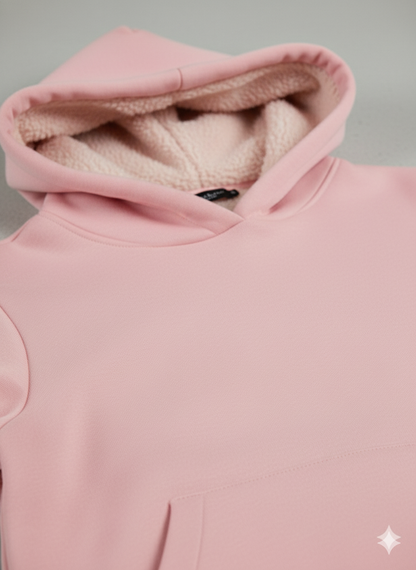 Kuscheliger Damen Hoodie mit Teddyfutter