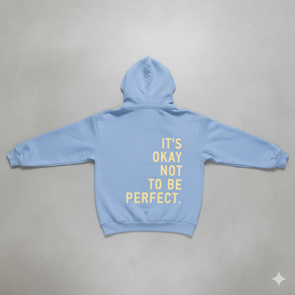 Moderner Damen Hoodie mit Statement