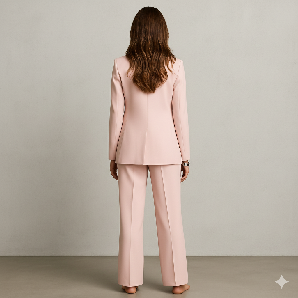 Elegantes Damen Anzugset | Blazer & Hose | Slim Fit Business