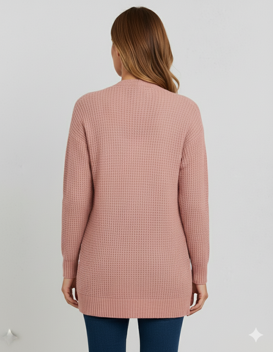 Damen Strickjacke mit Taschen | Locker & Warm | Herbst/Winter