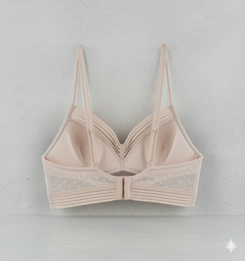 Damen BH rückenfrei mit Spitze | Unsichtbarer Komfort