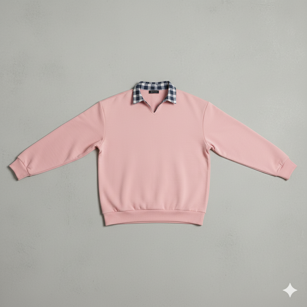 Lässiger Herrenpullover mit Reverskragen | Bequem | Freizeit