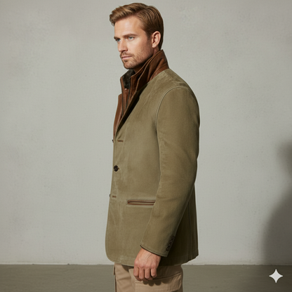 Herren Sakko aus Wildleder | Freizeit & Übergang | Herbst/Winter