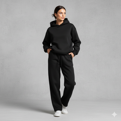 Kuscheliges Damen Set mit Hoodie & Hose