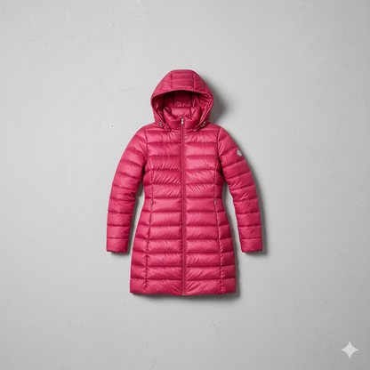 Damen Daunenjacke mit Kapuze | Leicht & Warm | Winter