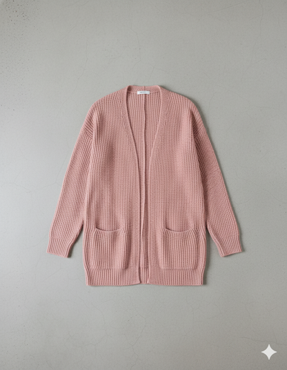 Damen Strickjacke mit Taschen | Locker & Warm | Herbst/Winter