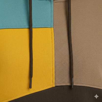 Damen Hoodie mit Colorblock Design | Lässig & Bequem