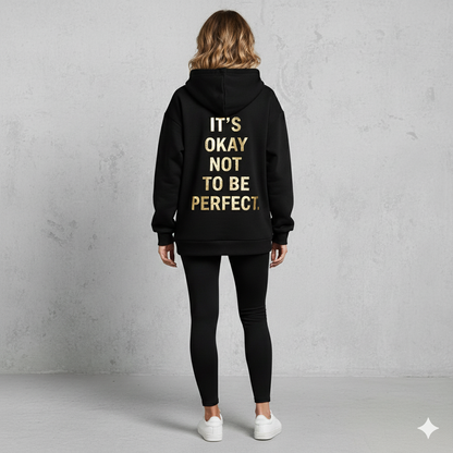 Moderner Damen Hoodie mit Statement