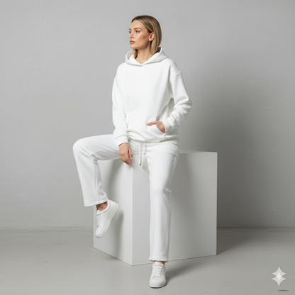Kuscheliges Damen Set mit Hoodie & Hose