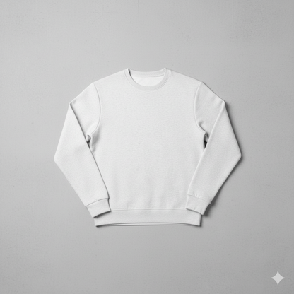 Herren Sweatshirt mit Rundhalsausschnitt