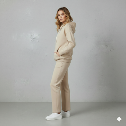 Kuscheliges Damen Set mit Hoodie & Hose